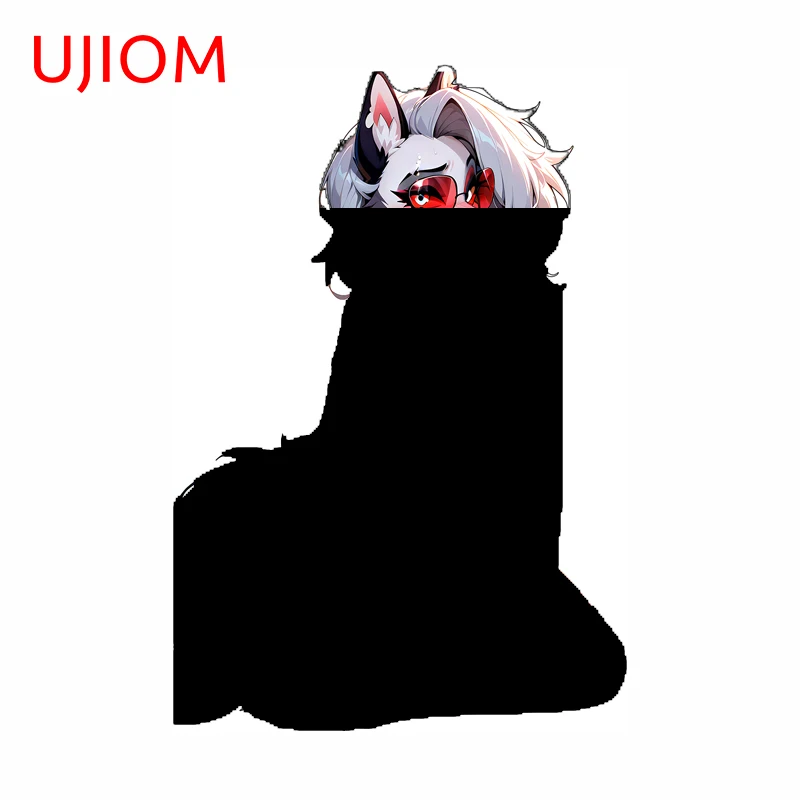 UJIOM Loona Furry Wall Sticker Artistic Elegant Eye Catching Waterproof Game Room Decal Vinyl Room Decoration Accessories