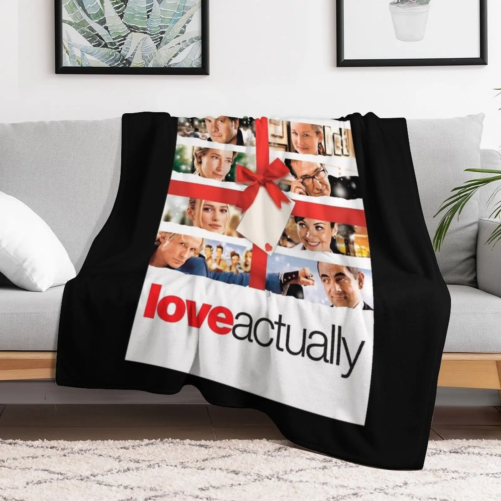 Love Actually Throw Blanket Retros for winter Kid'S Vintage Blankets