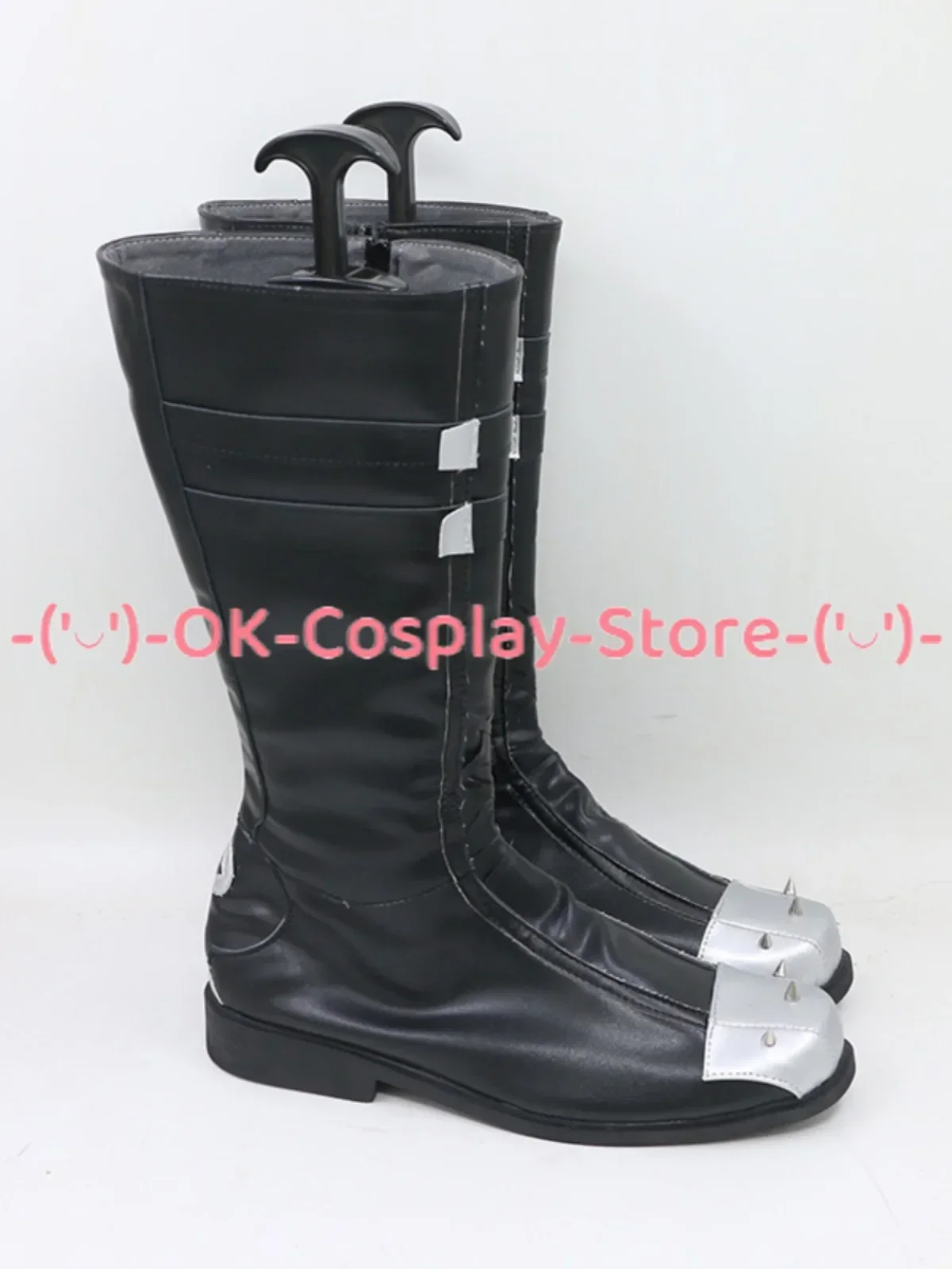 [Personnalisé] VALORANT violation Cosplay chaussures Anime jeu de rôle accessoire de déguisement Halloween carnaval fête de vacances bottes en cuir PU