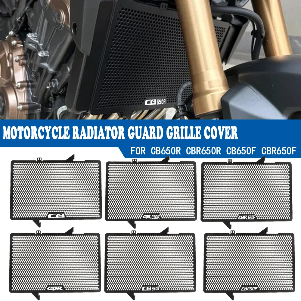 

For HONDA CB650F CBR 650F CB650R CBR 650R CBR650 R 2029-2026 2025 Motorcycle Radiator Guard Grille Cover Protector Accessories