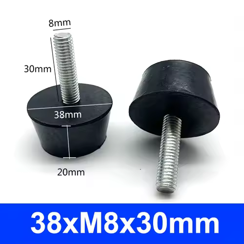 Rubber Adjustable Feet Pad With Screw M6 M8 M10 Table Chair Balck Leveling Foot Pad Furniture Leg Anti-shock Protections - Image 9