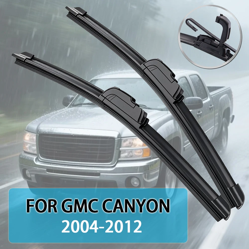 

Щетка стеклоочистителя автомобиля для GMC Canyon 2004-2012 и 2015-2017 резиновая заправка для лобового стекла, стеклоочиститель переднего окна, автоаксессуары