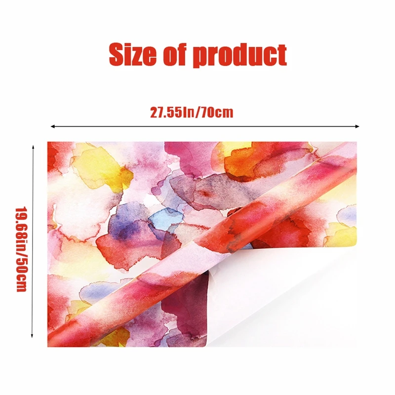 12 Sheets Gift Wrapping Paper Set, Rainbow Birthday Wrapping Paper Gift Wraps For Birthday, Valentines, Easter