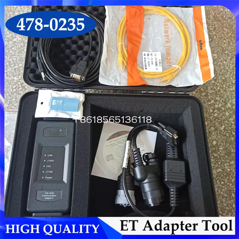 478-0235 538-5051 High Quality ET4 Communication Adapter 3 Diagnostic Tester Tool for Caterpillar CAT Truck Excavator Ship