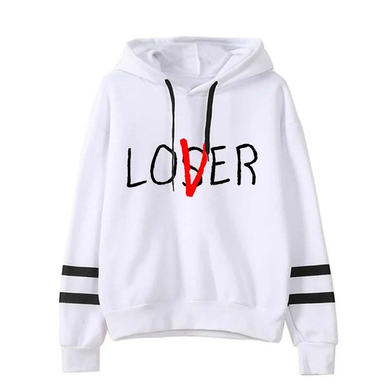 Autumn and Winter Men's and Women's Long Sleeve Sweater Fashion Hoodie Fun Printed Sweatshirt Double Rod Design Casual Top