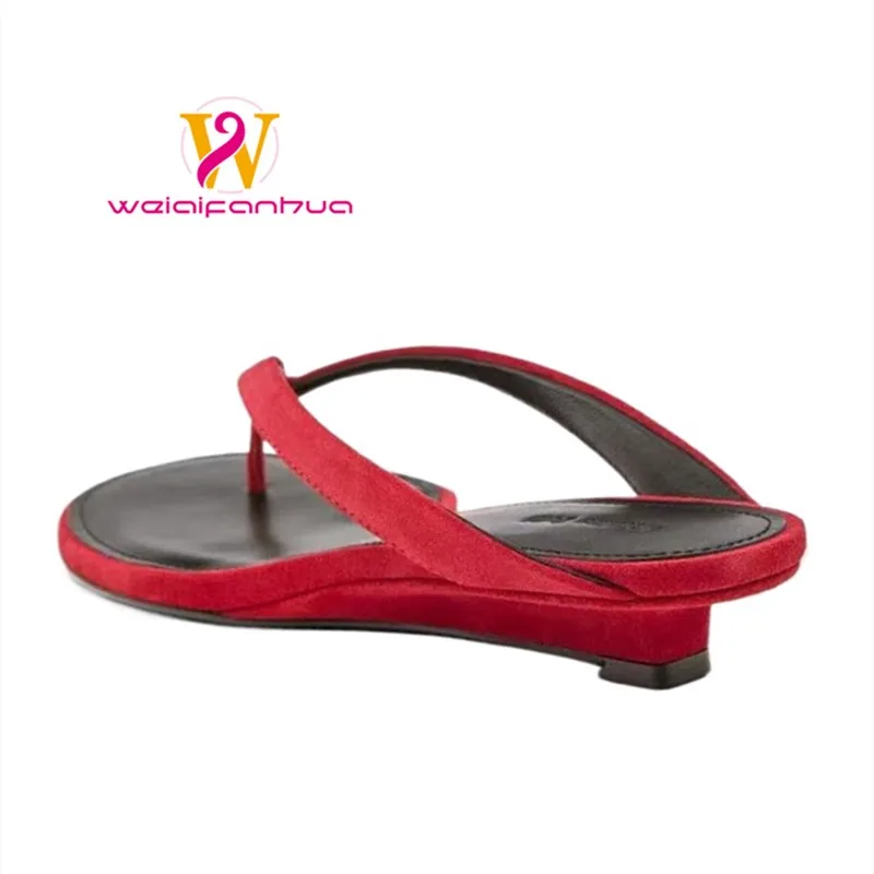 Damensandalen mit dicken Sohlen, 2025, neuer Stil, echtes Leder, Ein-Knopf-römische Damensandalen, höhenvergrößernde Strandschuhe