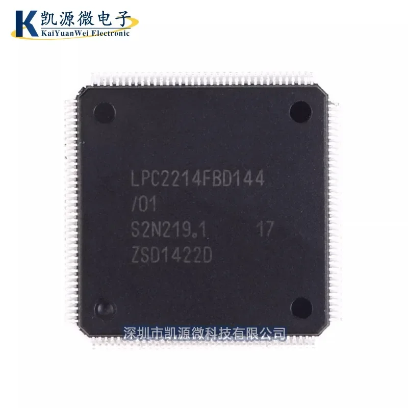 Surface mount LPC2214FBD144 16/32-bit microcontroller ARM7 LQFP-144