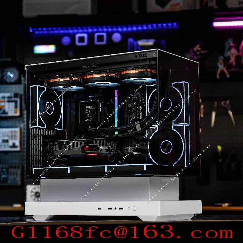 Floating Computer Case HM2 M-ATX Computer Case Supports 5090
