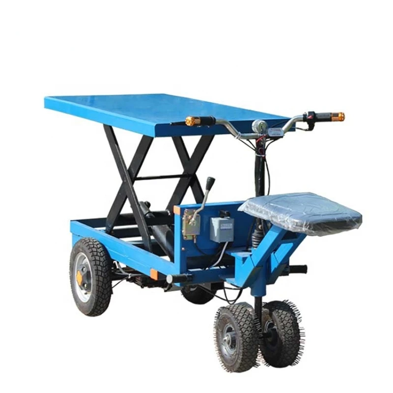 500KG Scissor New Condition electric hydraulic hand lift trolley