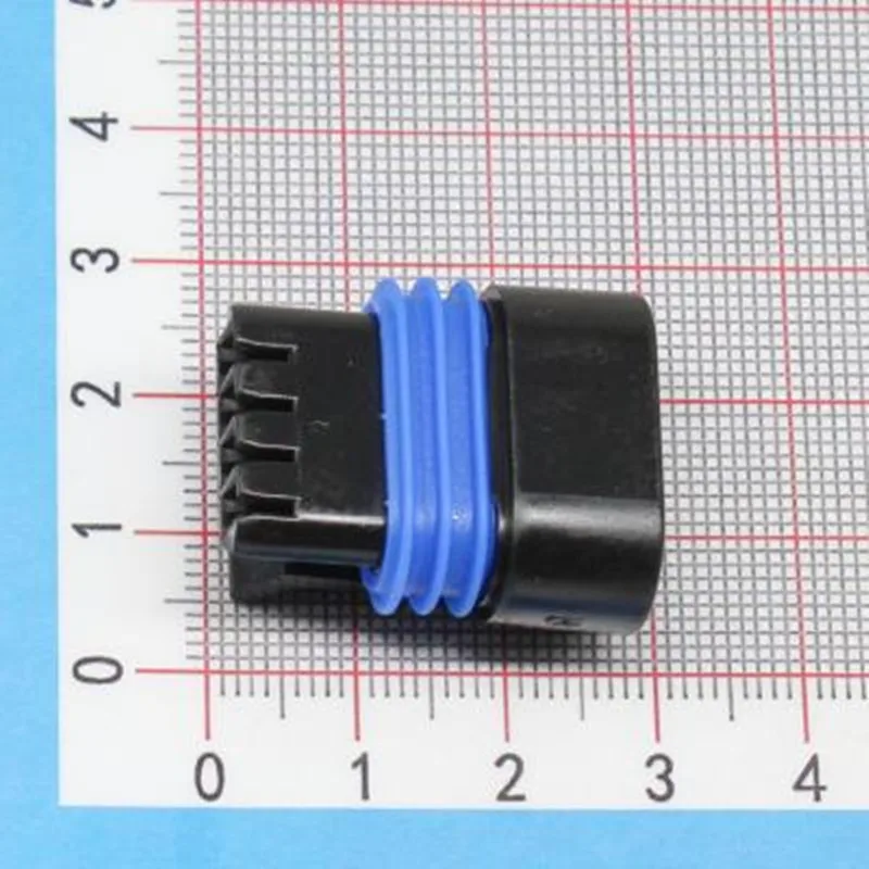 10PCS Original genuine Delphi connector 12162188 966-0412-002 Female terminal plastic shell 4 holes single row 3.5 PA66