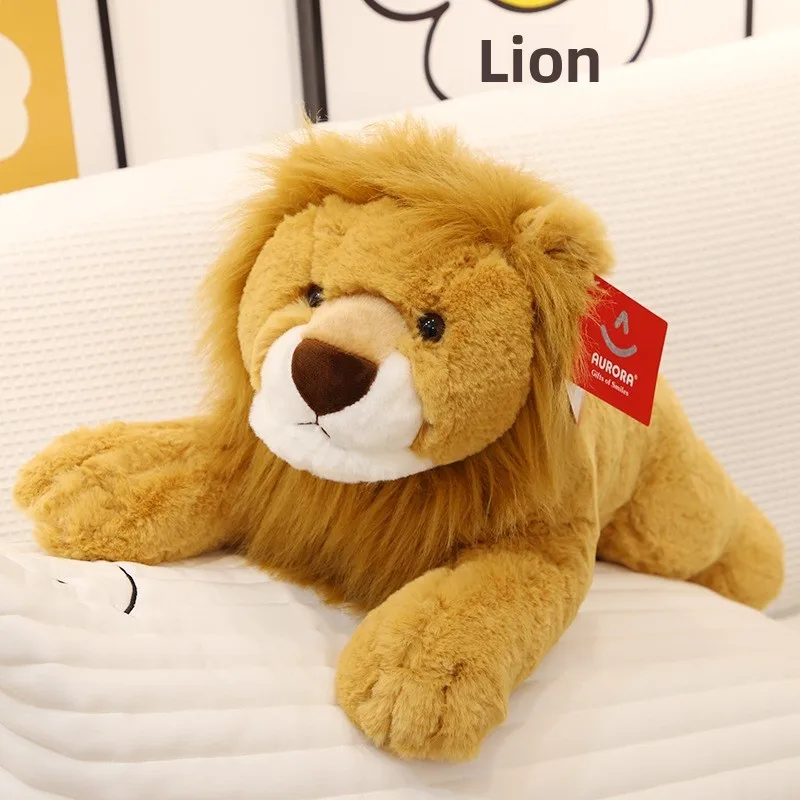Juguete de León Wulu, Muñeco de Peluche, Almohada, Regalo de Cumpleaños para Niños, Rey del Bosque, León M, Juguetes de Tela Suave para Niños de 3 Años en Adelante
