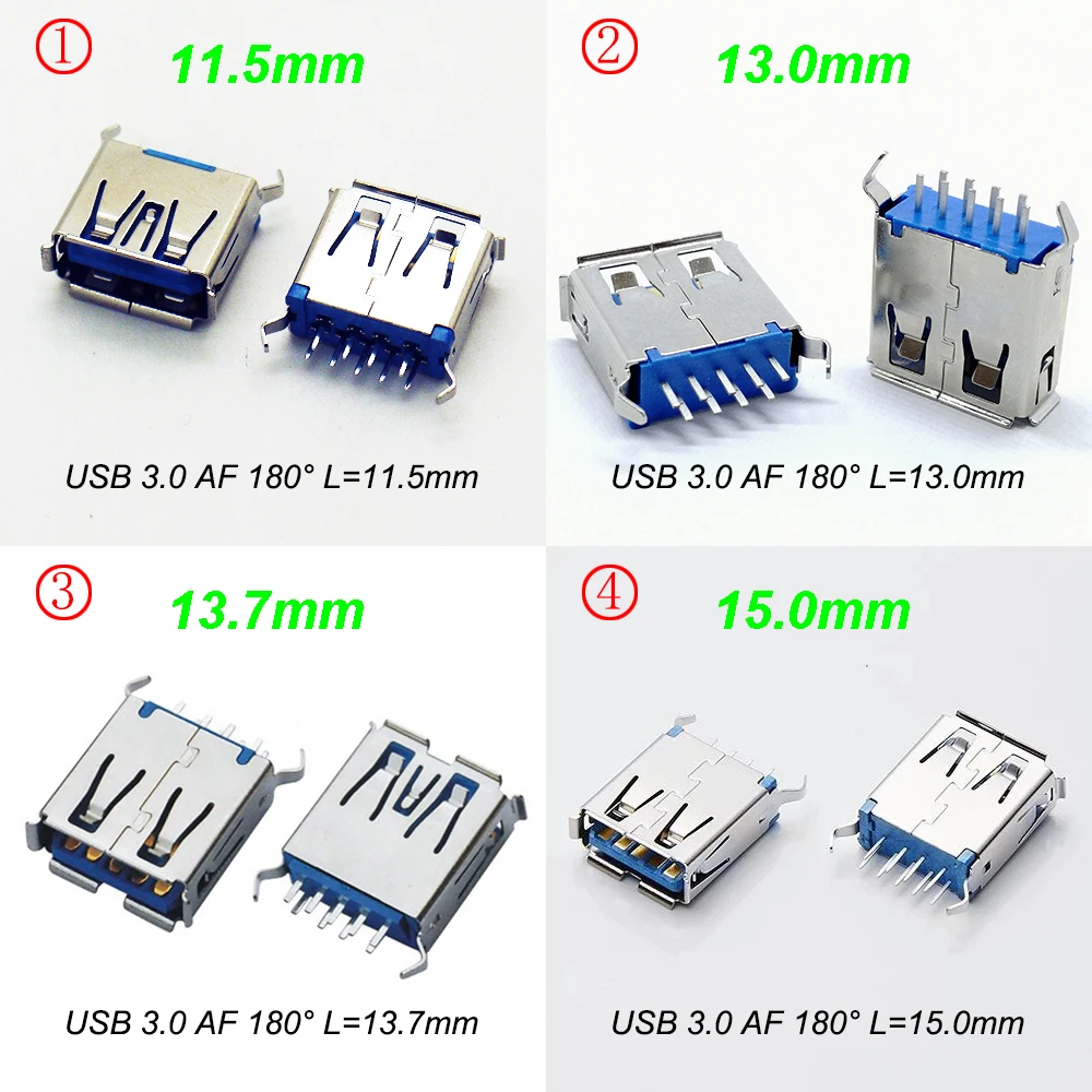 10PCS Usb 3.0 Conne… - image