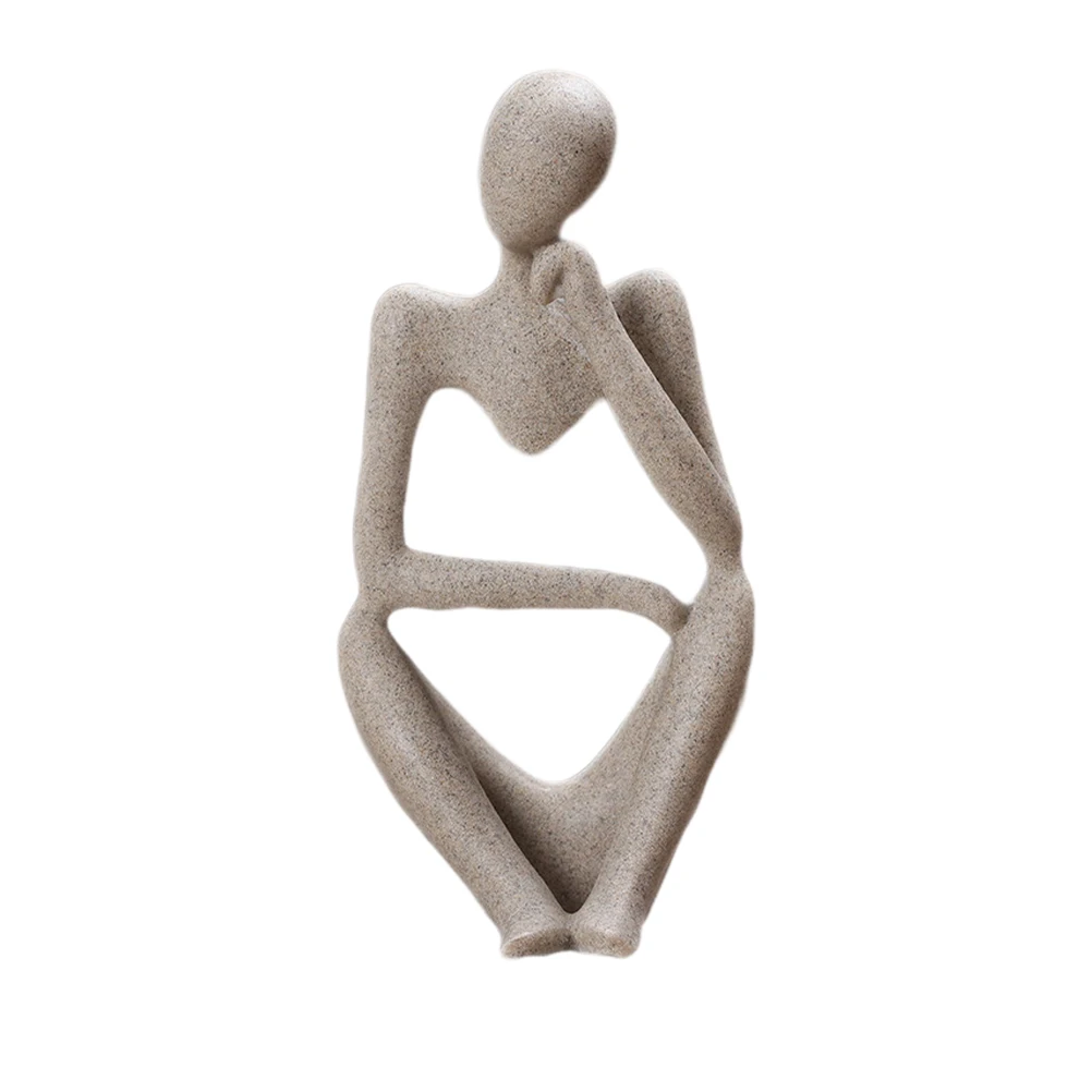 

Character Ornaments Home Decorations Modern Resin Statue for Shelf Decorate Office Bookshelf Decorative Objects