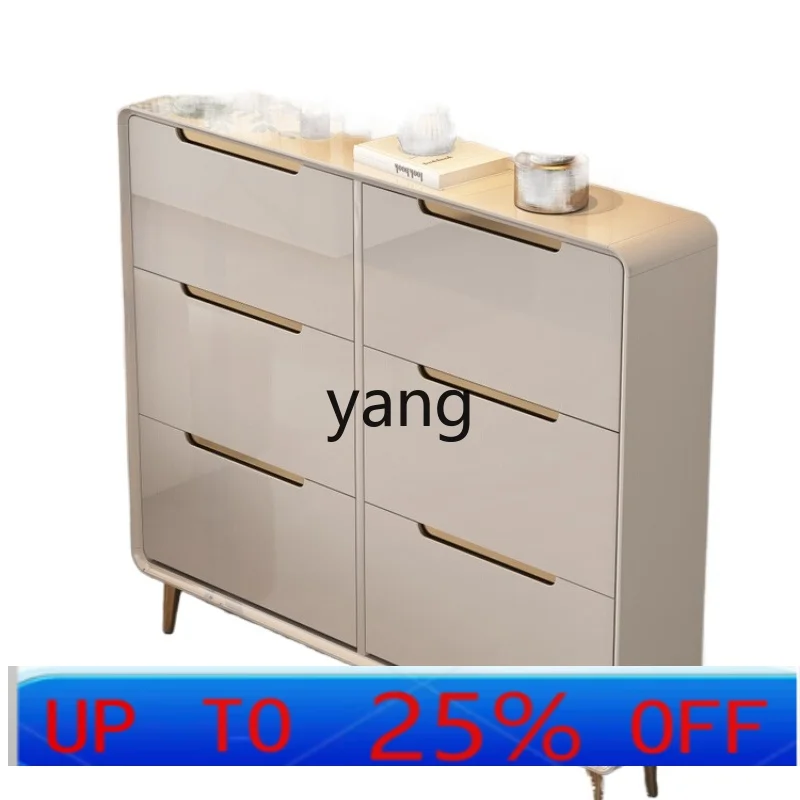 LHH  household door small apartment narrow thin space saving door rear flip chest light luxury narrow