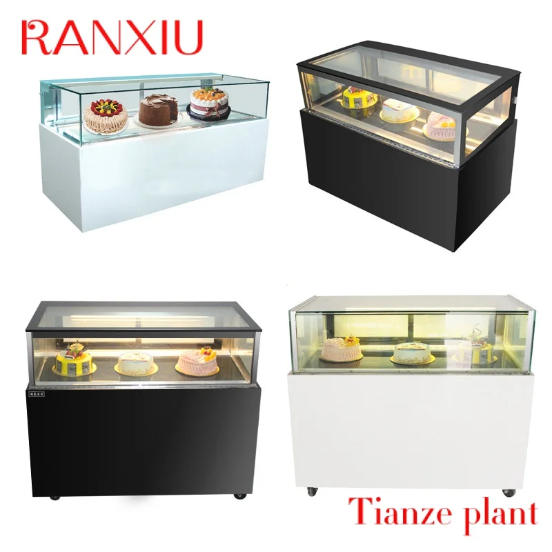 Customcustom cake display counter freezer cabinet showcase refrigerators