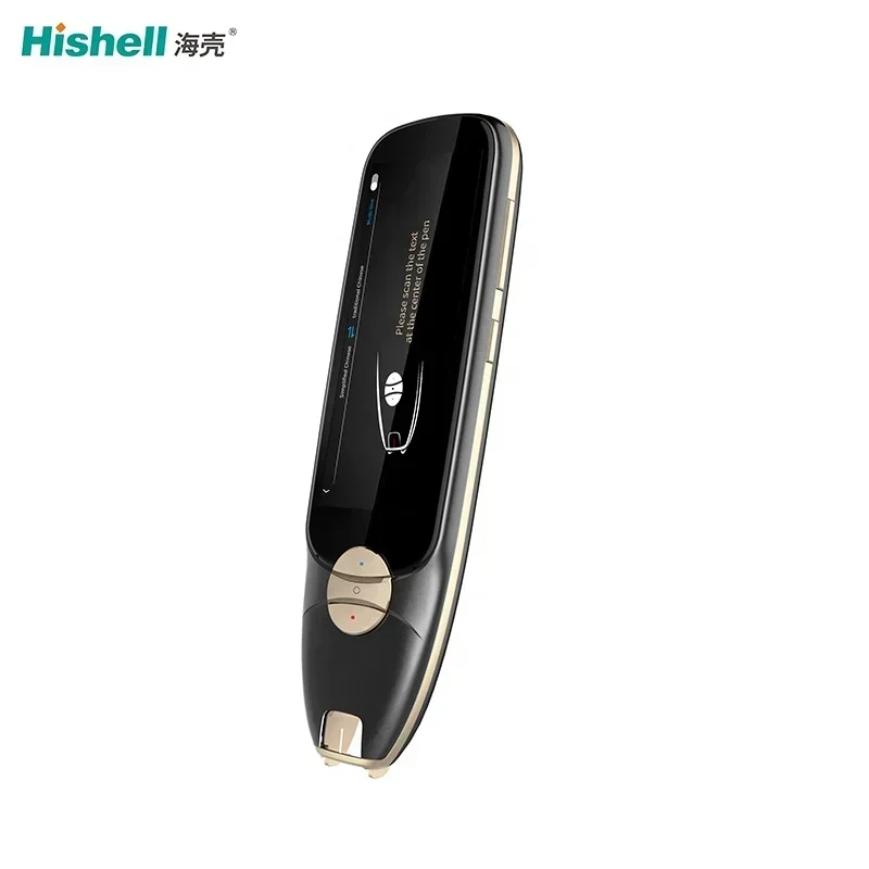 Hishell Electronics Dictionaries pocket Language Translators AI Voice Scan Translator Pen