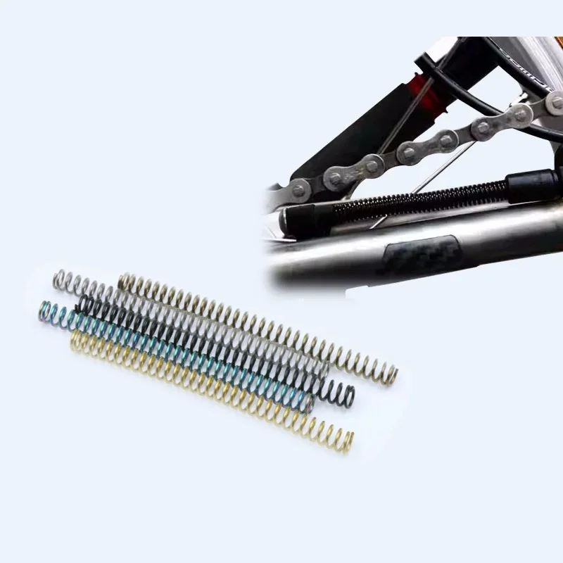 Folding bicycle titanium spring for brompton 2/3/6speed change Adjusting titanium spring