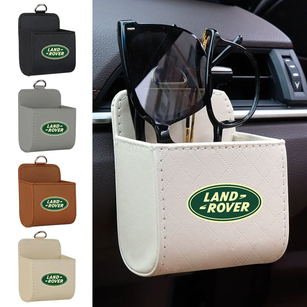 Автомобильная коробка для хранения на воздуховыпускной отверстие, органайзер для очков и телефона, аксессуары для украшения автомобиля, для Landrover SVR Discovery Velar Evoque RangeRover
