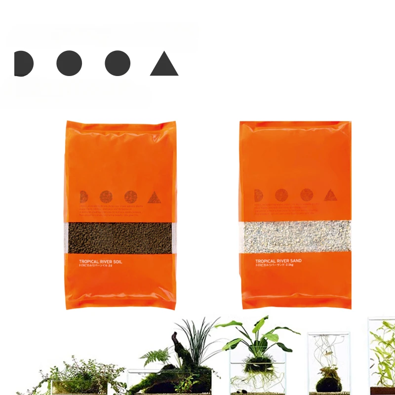 اليابان ADA DOOA المياه العشب الطين خزان المياه الأرض الأمازون الغابات المطيرة الاستوائية حوض السمك الطين الخاص #2