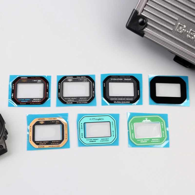 For Casio Small Squar Tempered Film DW5600 DW-5600 GW-B5600 DW-5635 gw-m5610 Screen Protector Watch Mirror Protective Film