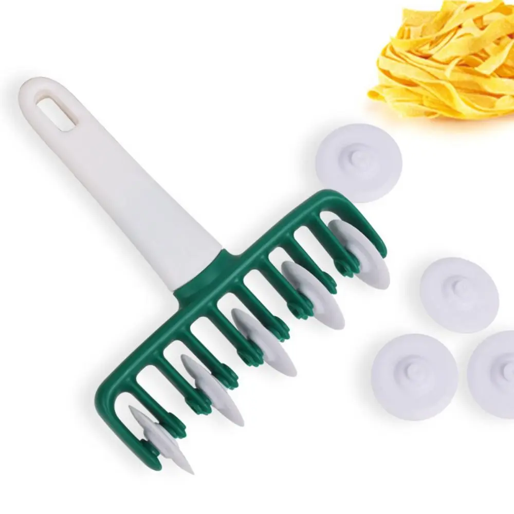 Time-saving Plastic Noodles Cutter Hanging Hole Easy To Use Multi-function Roller Dockers Lightweight Durable Gears Embosser Set