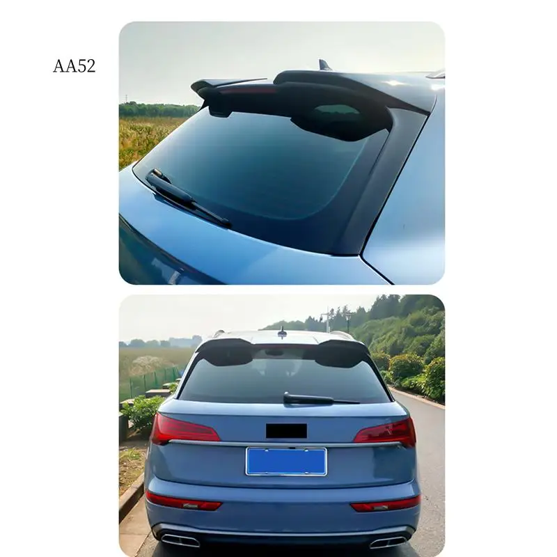 

AS-1Pair ABT Tail Wing Trim Cover For Q5 2018-2024 RS SQ5 Parts Car Rear Wing Fixer Spoiler Decorative Combustion Speed Set