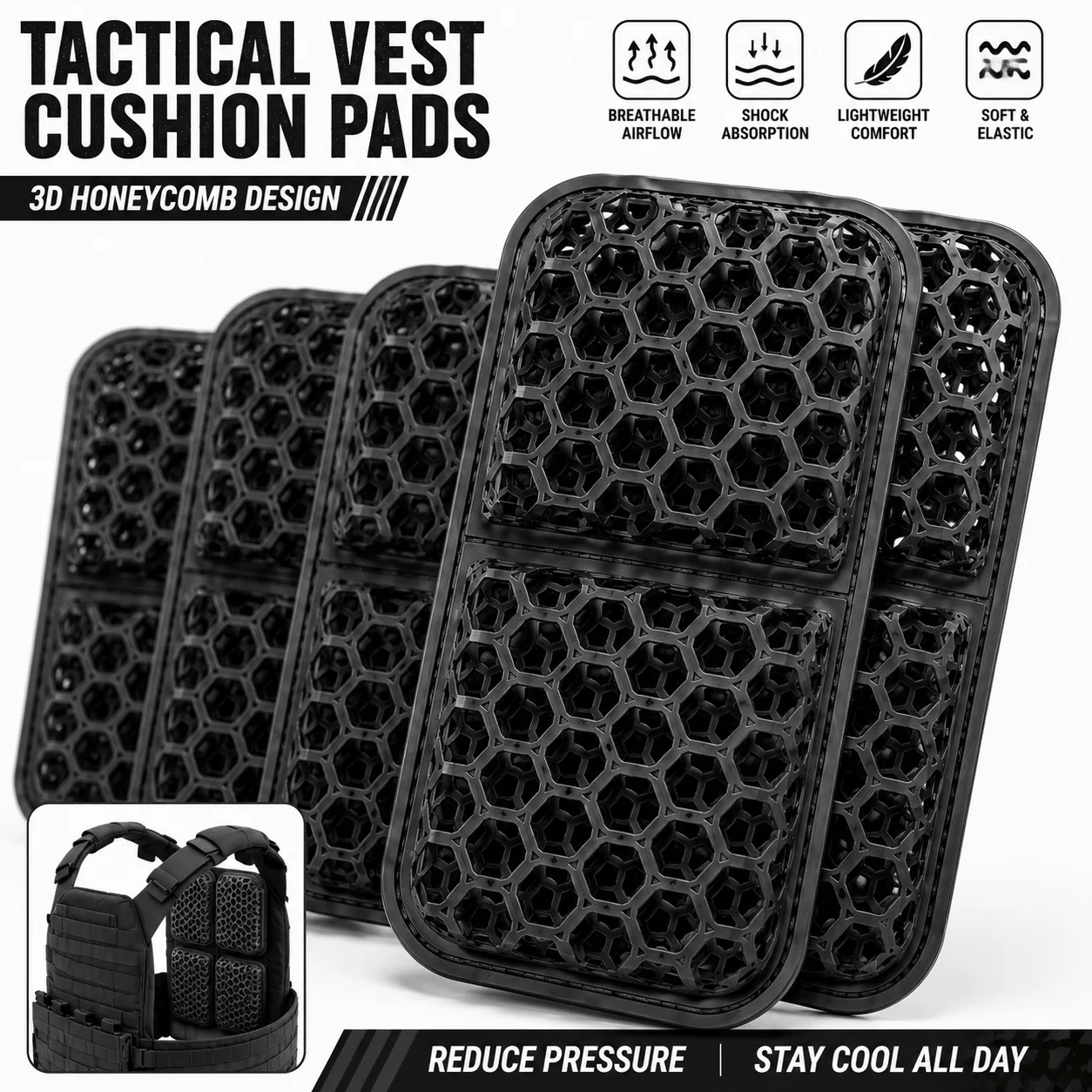 breathable-3d-lattice-tactical-vest-cushioning-pad-shock-absorption-soft-inner-lining-for-outdoor-hunting-training-gear