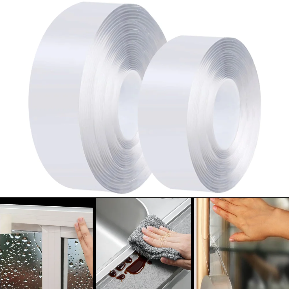 

Nano tape, super double-sided tape, transparent, traceless, reusable, waterproof tape, for household bathrooms and kitchens
