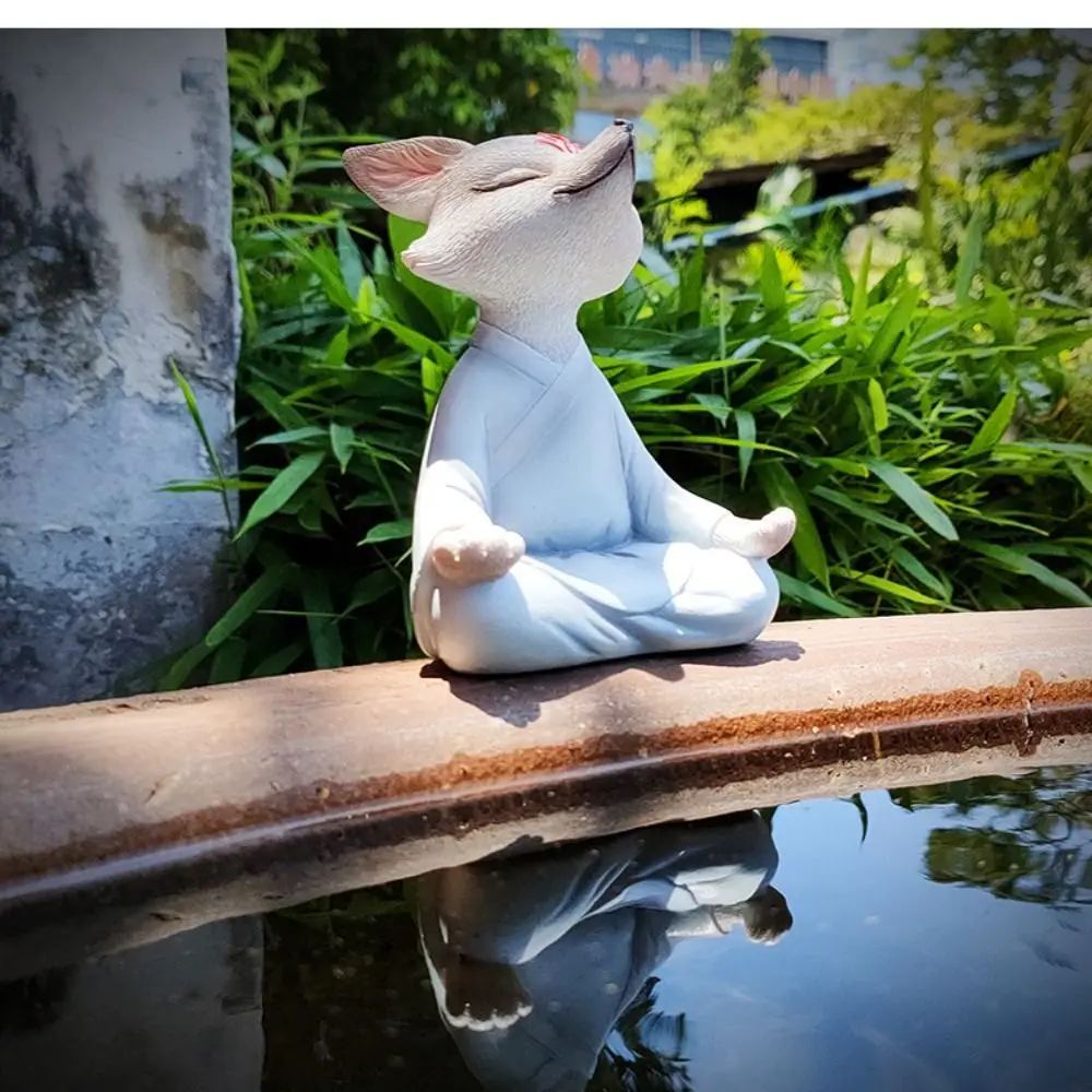 

Succulent Decoration Resin Little Statue Exquisite Cute Animal Sculpture Simulated Decorative Desktop Ornament Bonsai