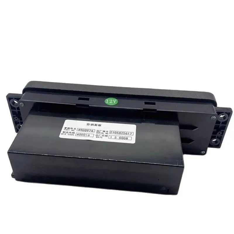 12V or 24V Excavator accessories for Liugong LG913E 915E 920E 925E 9075E air conditioning control panel switch 49C0976
