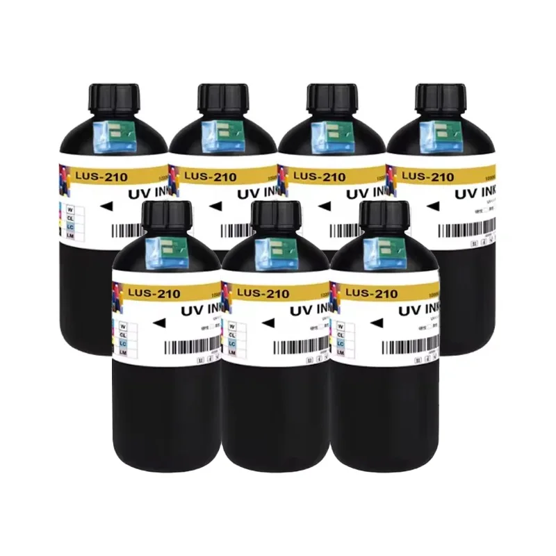 1L / 1000ML Replace Ink UV Ink Compatible for Mimaki LUS-210 UV Ink For Mimaki UJV100-160 with chips