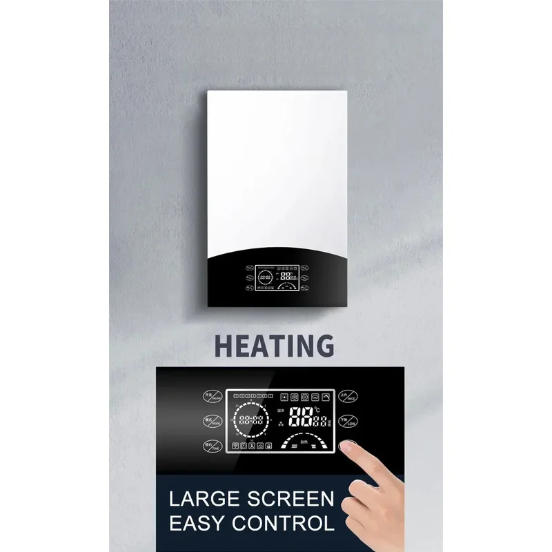 Zhen Ang 8KW Induction Wall Mounted Electric Combi Boiler For Heating And Shower