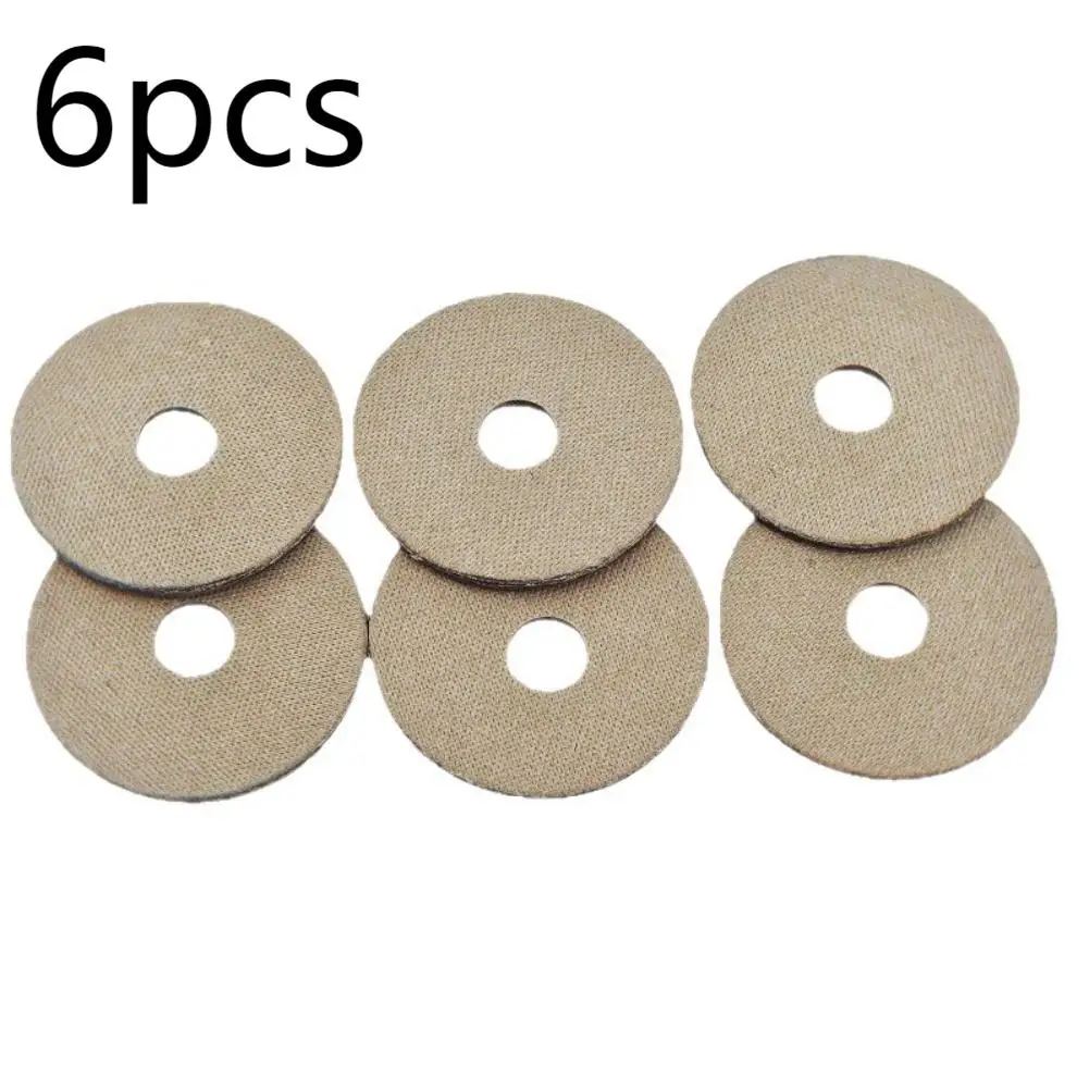 6 قطعة/الوحدة جوانات الألياف الصلبة لجزازات العشب حشية من الألياف الصلبة لجزازات العشب حديقة أداة السلطة الملحقات