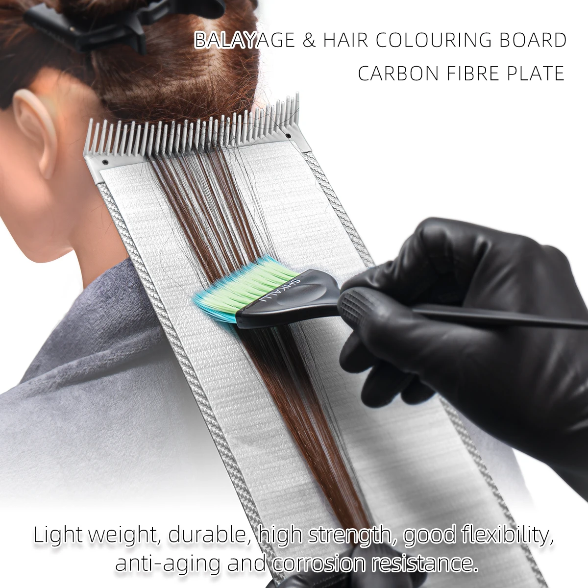 Balayage plate for professional hair salon hair colouring plate Barber hairdresser design styling tools accessories