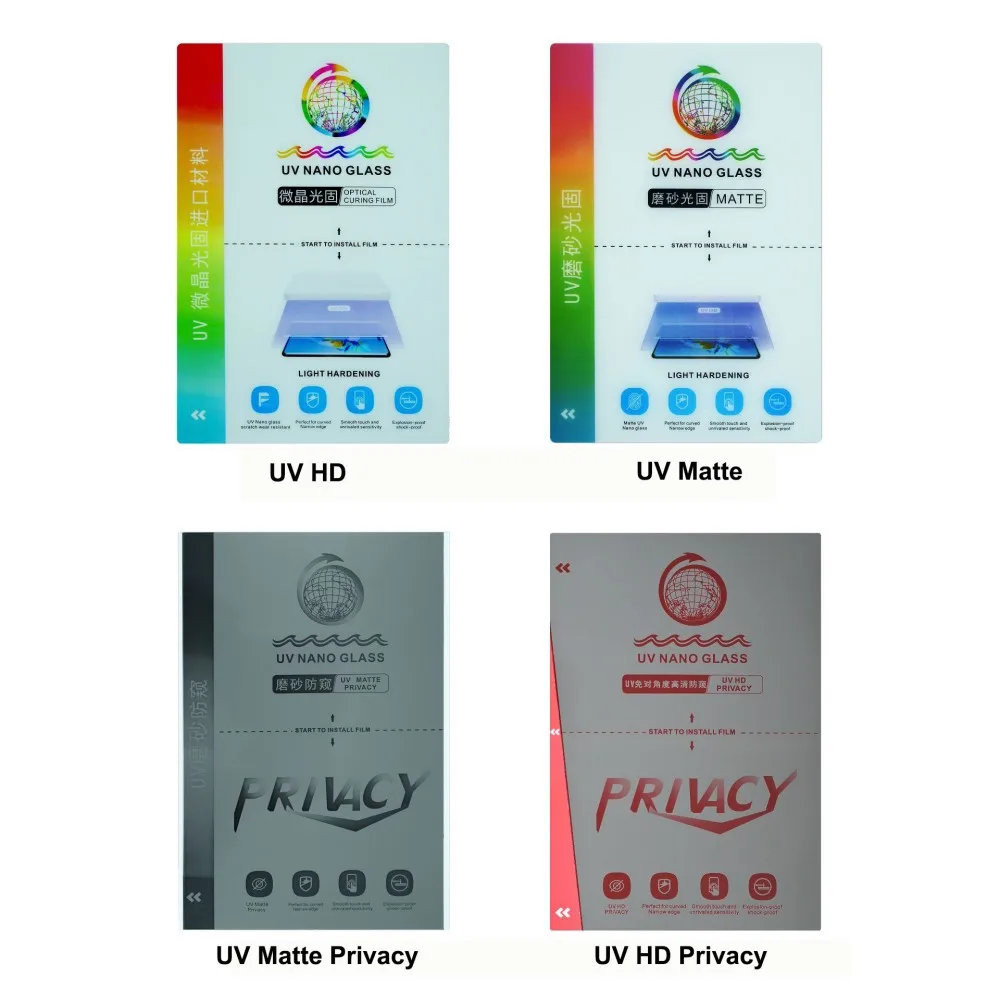 Vormir HD Privacy UV Nano Szkło Ochronne na Ekran do Maszyny Tnącej, Folia Hydrożelowa 9H do Zakrzywionych Ekranów, Folia Ochronna — zdjęcie produktu 5