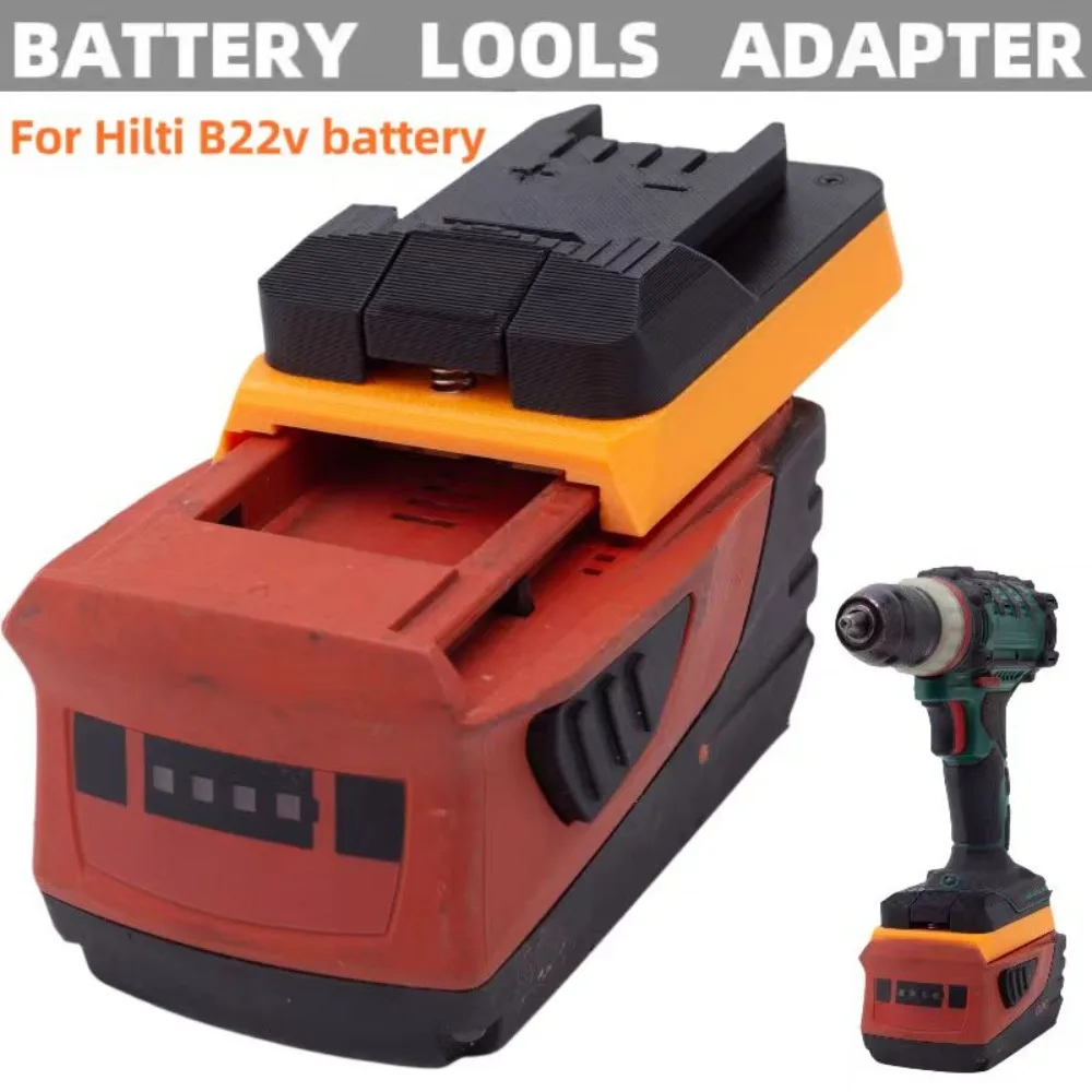 Batteries Converter Adapter For  Hilti 22v Lithium Ion Convert To  Parkside Lidl Cordless  Tools (﻿Adaptor Only)