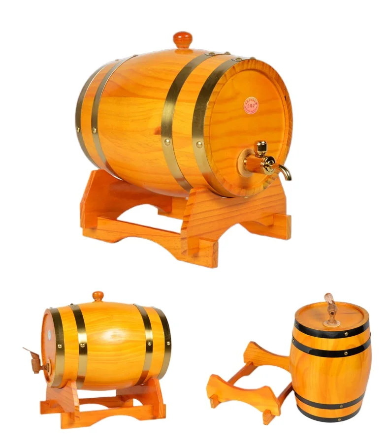 Barril de vino de madera, bañera de barril de madera, mini barril de vino de madera de roble precio al por mayor