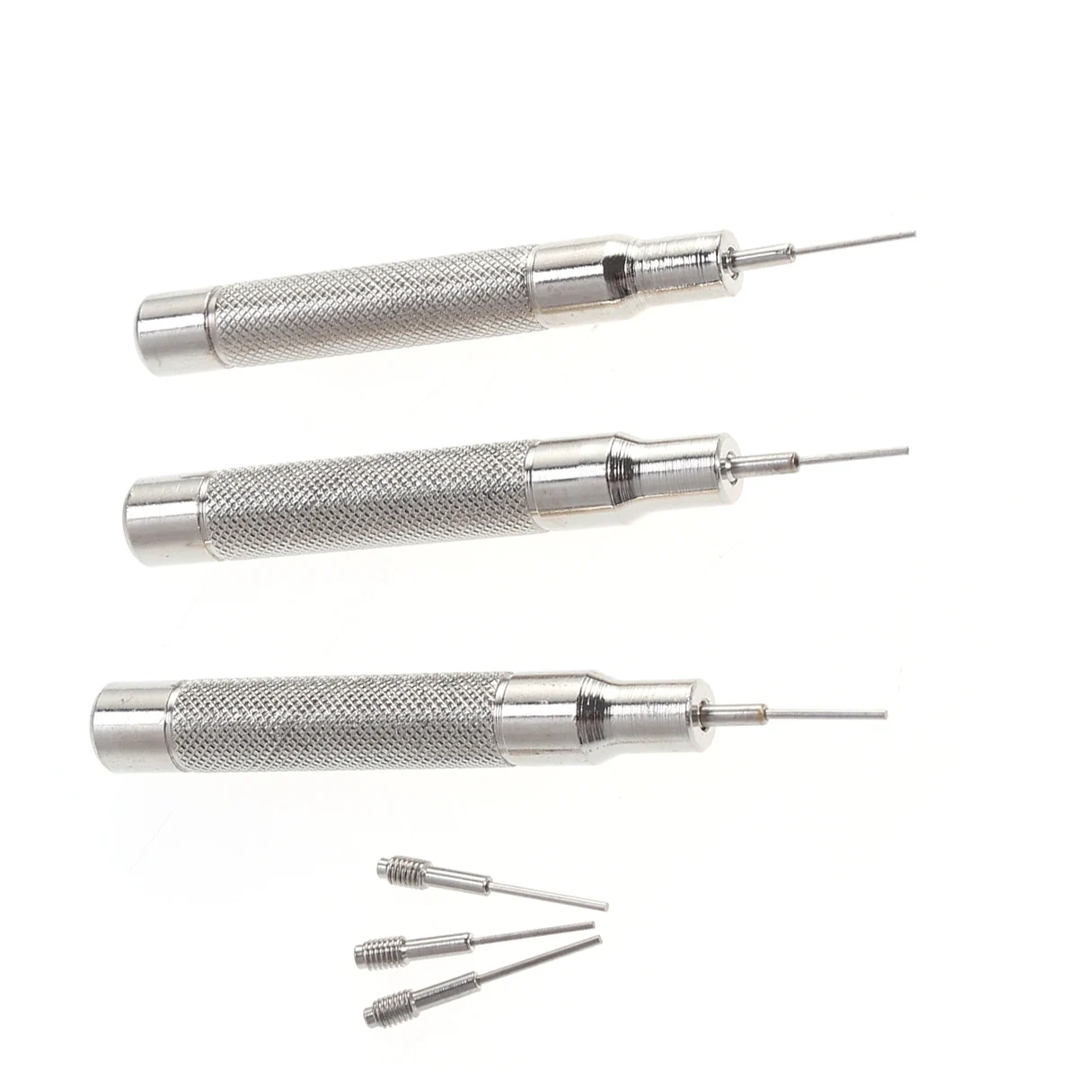 

Adjustable Pin Punch Watch Repair Kit Stainless Steel Plastic Durable Tools Opening Backs Bands Changing Batteries Gaskets