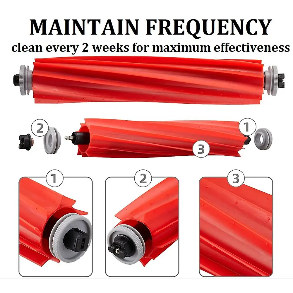 15pcs Accessories Kit For Roborock Hepa Filter Main Side Brush