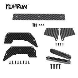 YEAHRUN Carbon Fiber Wheel Covers/Roof Rails/Rear Fender/Rear Bucket Pressure Plate for INFRACTION 6S BLX V2 All-road 1/7 RC Car