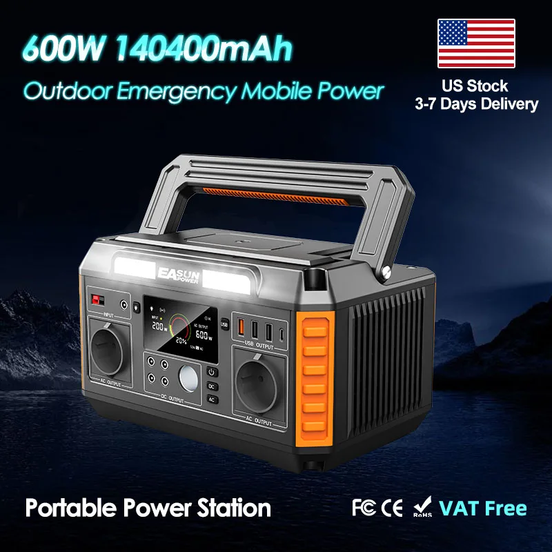520Wh 600W Portable… - image