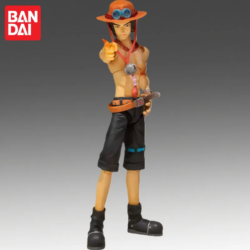 

In Stock Bandai Original S H F One Piece Portgas D Ace Action Figure Model Doll Brand New Boxed Anime Characters Garage Model