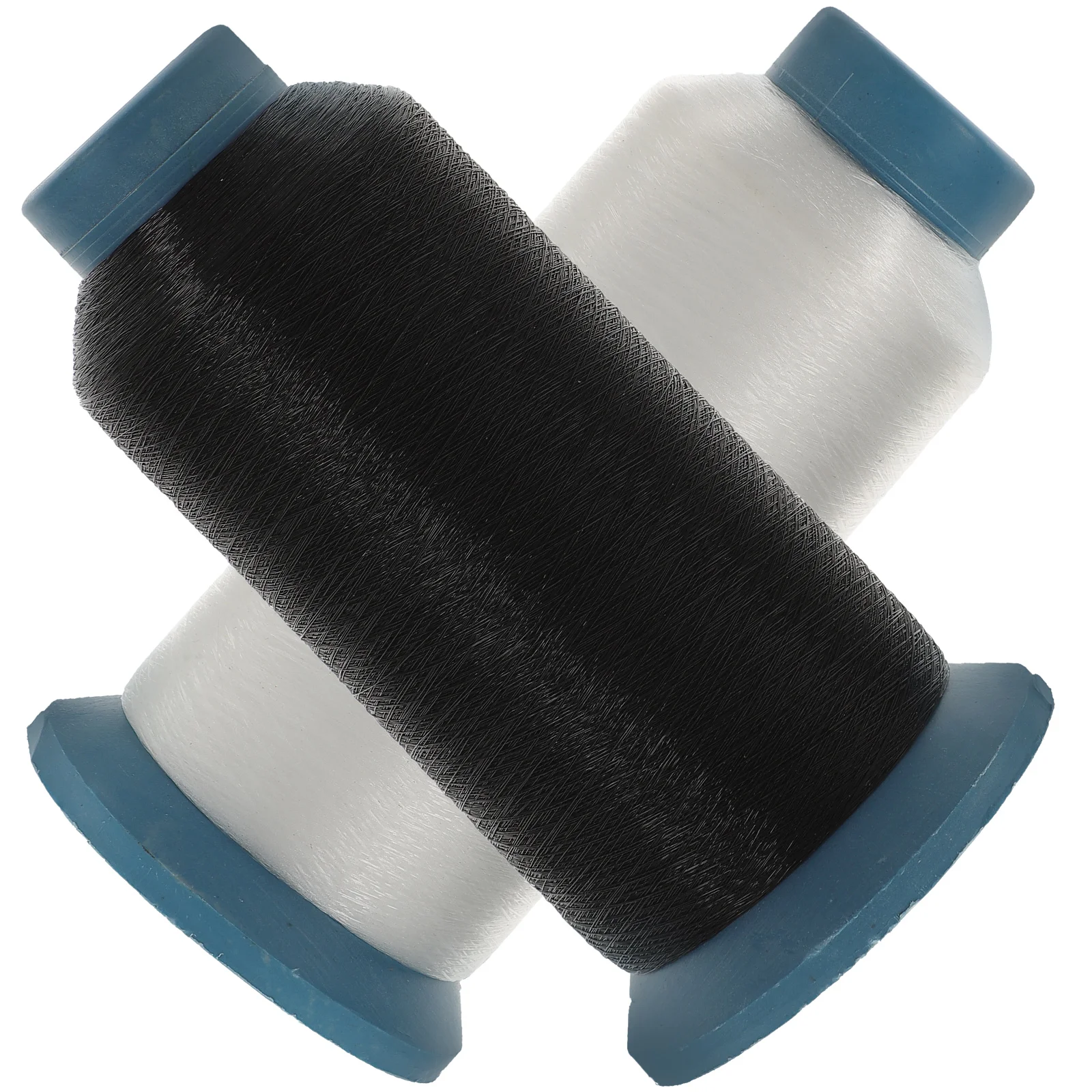 

2 Rolls Sewing Thread Brown Supplies Embroidery Machine Threads Strong Hair Professional Nylon sewing thread kit for machine