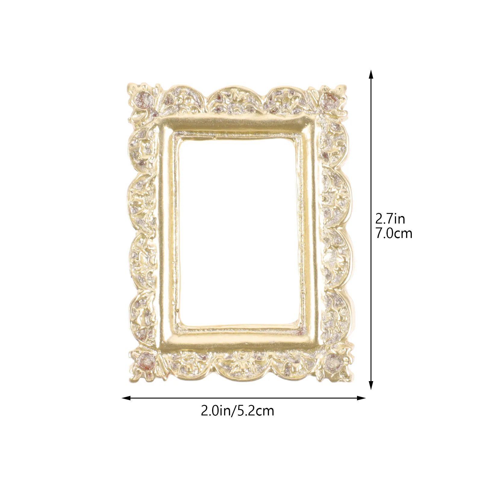 Mini cadres Photo rétro en résine, 9 pièces, artisanat de bricolage, coque de téléphone, ornement, décor Vintage, petit cadre Photo