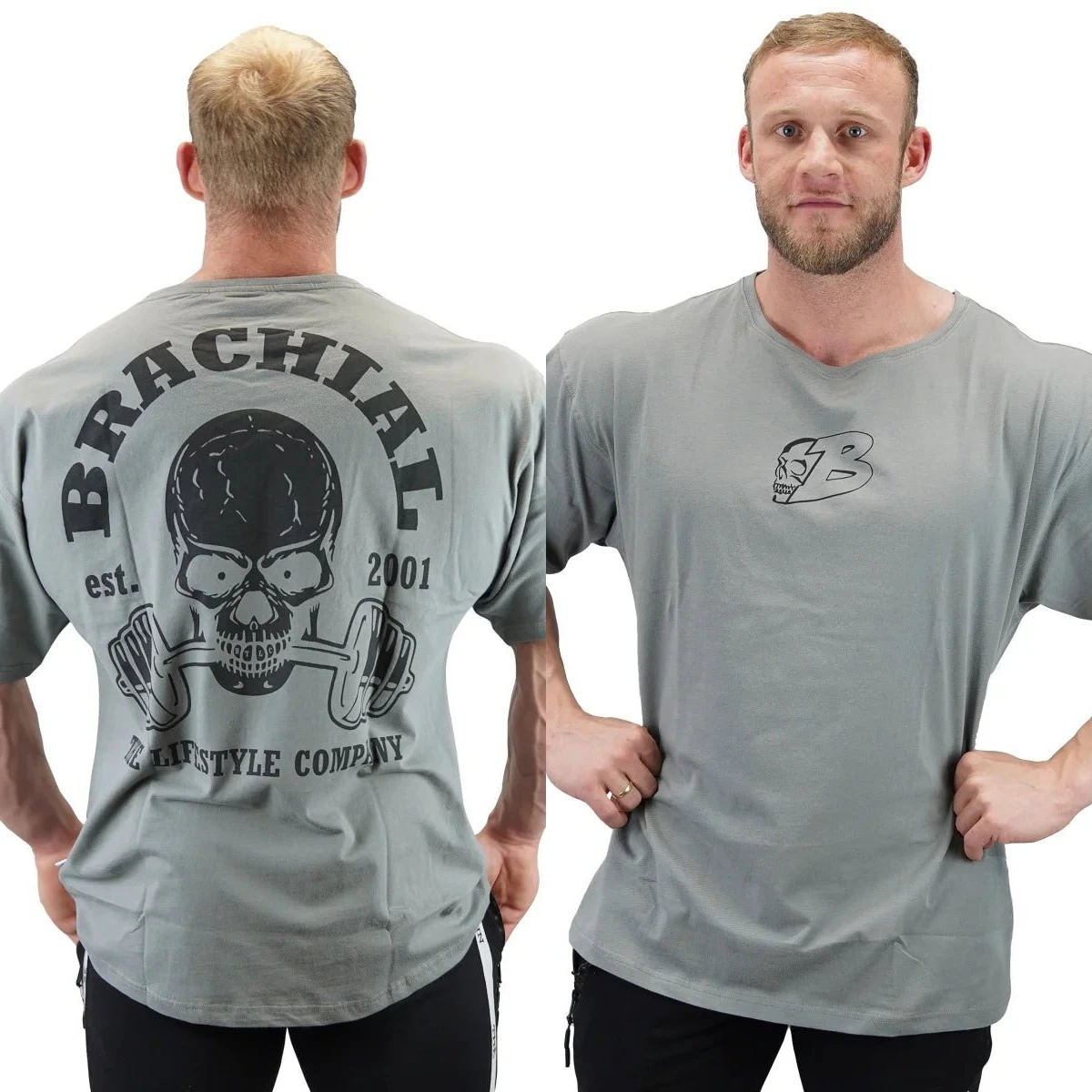 Streetwear Gym Brand - T-shirt classica Hungry Brachial GYM Fitness