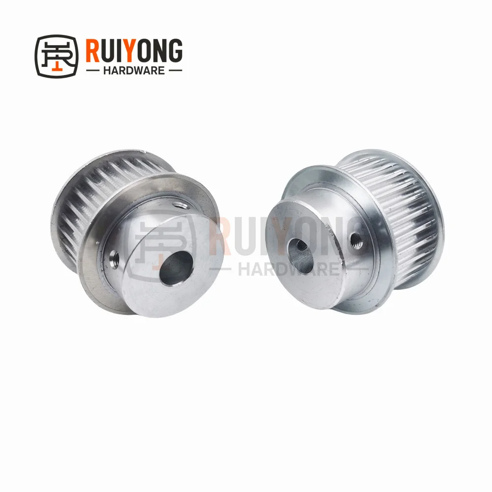 HTD 5M 30Teeth 32Teeth Timing Pulley BF Type Bore 5-30mm Belt Pulley Belt Width 10/15/20/25mm 5M Synchronizing wheel