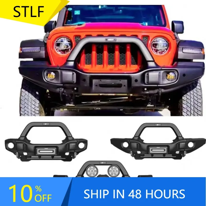 

Zuimi High-end Gobison High Quality Car Offroad 4x4 Auto Accessories Front Bumper For Wrangler JL Front Bumper
