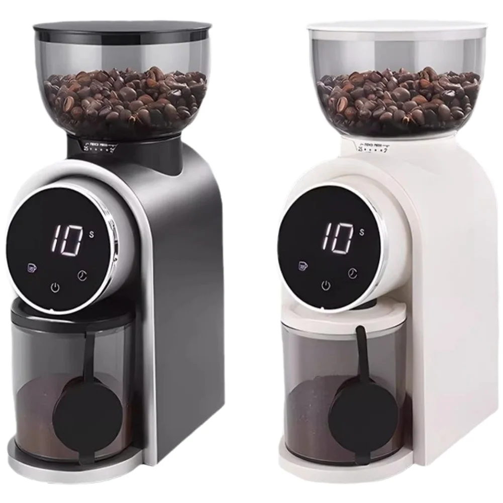 

1 Set Coffee Grinder 32x10x14cm Electric Coffee Grinder Black/white Home Electric Coffee Grinding With 30 Settings Touchscreen