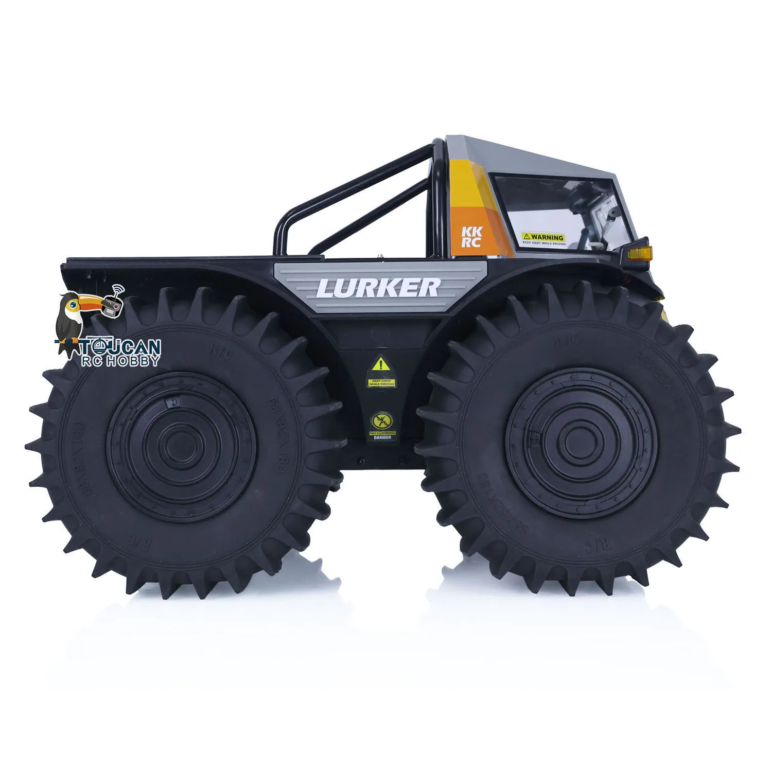 

US Stock RC Off-road Vehicle 1/10 All-terrain Crawler Cars D-E077 Amphibious Remote Control Climbing Car Models Drifting Toys