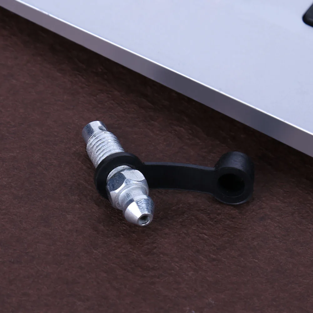 سيارة دراجة نارية الفرامل مضخة الفرامل الفرجار تنزف المسمار الحلمة (7x1 مللي متر الفضة) #1